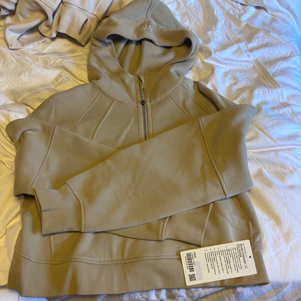 NWT Lululemon Scuba Oversized 1/2 Zip Hoodie